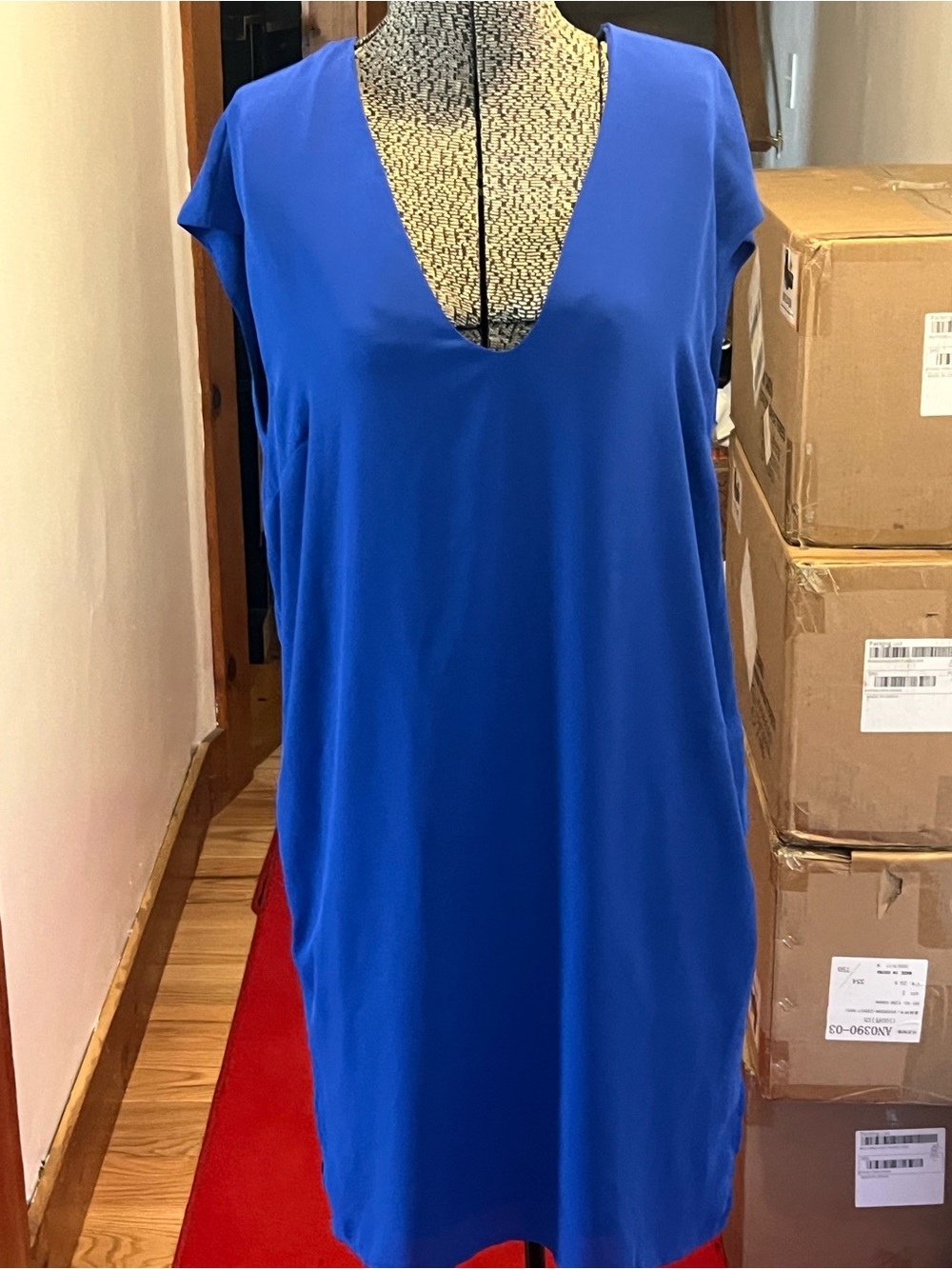 Blue Babaton dress